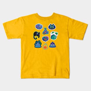 Good Vibes Patches Kids T-Shirt